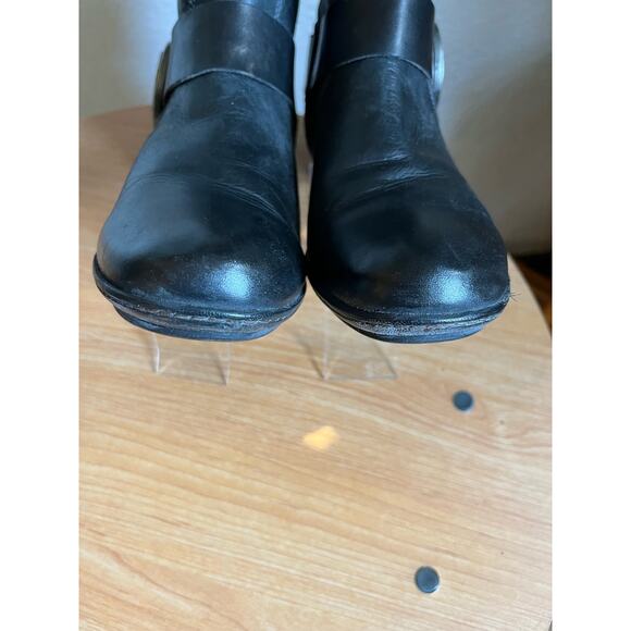 Pikolinos Black Buckle Ankle Booties - Picture 5 of 6